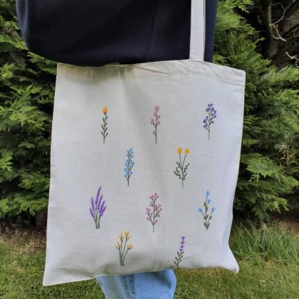 Tote Bag Original Pintada A Mano - Limeteart - Imagen 2