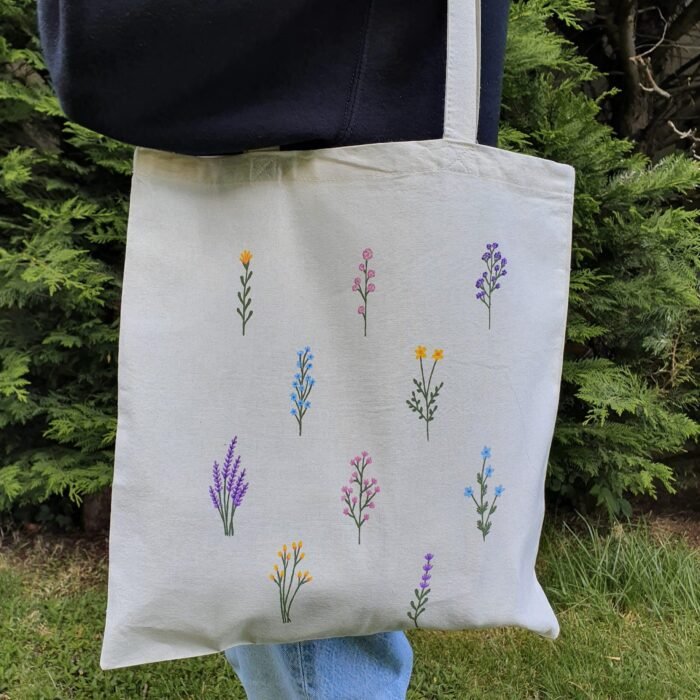 Tote Bag Original Pintada A Mano - Limeteart - Imagen 2