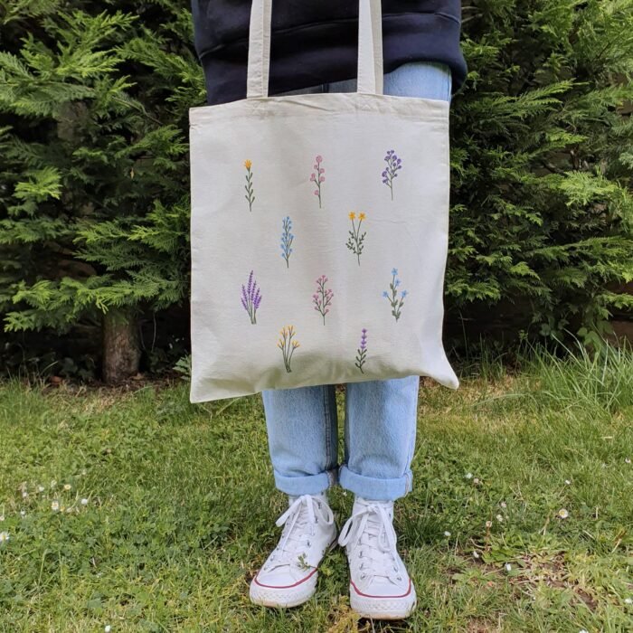 Tote Bag Original Pintada A Mano - Limeteart - Imagen 4