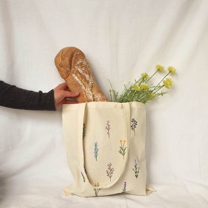 Tote Bag Original Pintada A Mano - Limeteart - Imagen 1