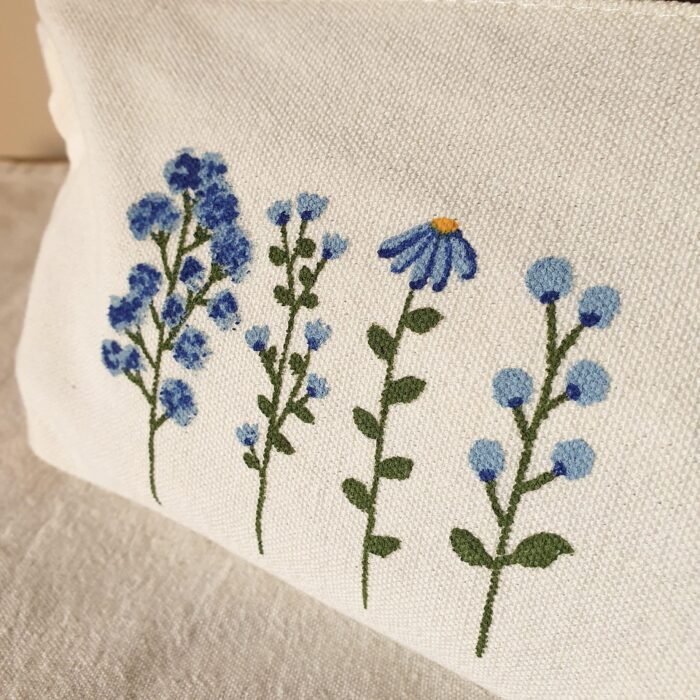 Estuche De Tela - Neceser Para Maquillaje - Limeteart - Imagen 2