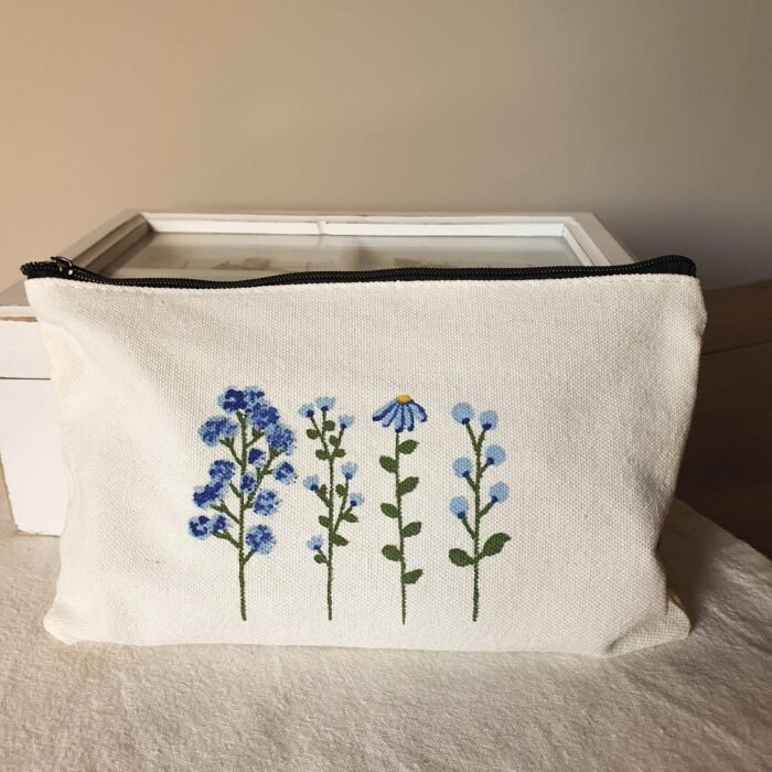 Estuche De Tela - Neceser Para Maquillaje - Limeteart - Imagen 1