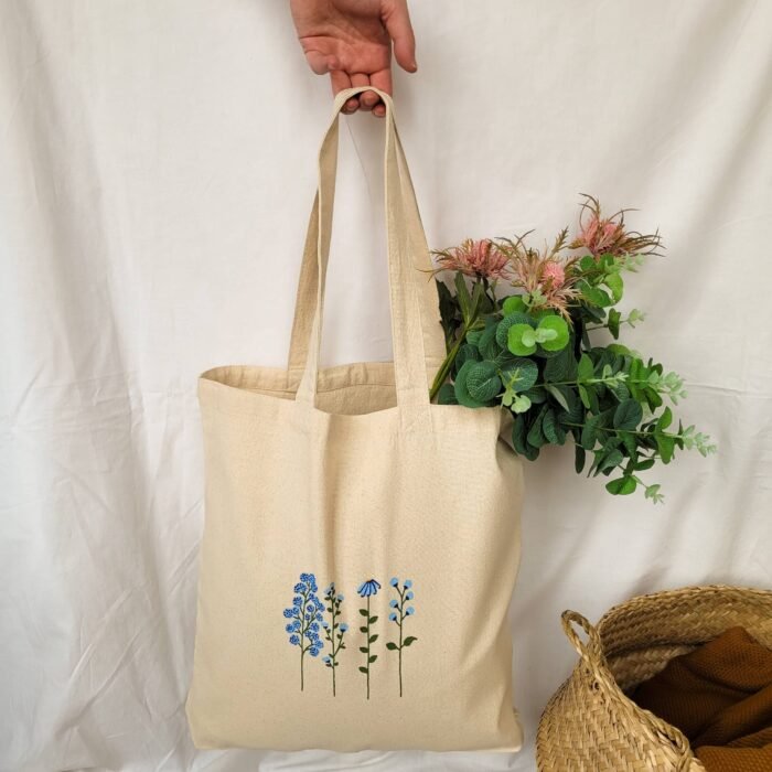 Bolsa De Tela Flora - Limeteart - Imagen 8