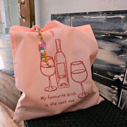 Tote Bag  Amante Del Vino - Limeteart - Imagen 3