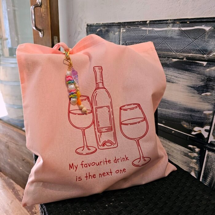 Tote Bag  Amante Del Vino - Limeteart - Imagen 3