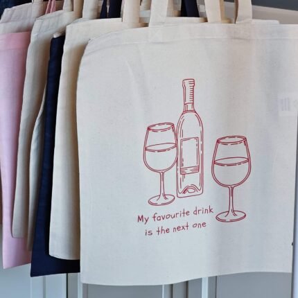 Tote Bag  Amante Del Vino - Limeteart - Imagen 4