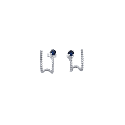 Pendientes Unique plata - Imagen 2