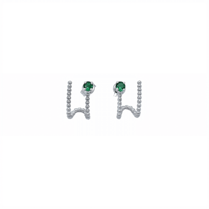 Pendientes Unique plata - Imagen 3