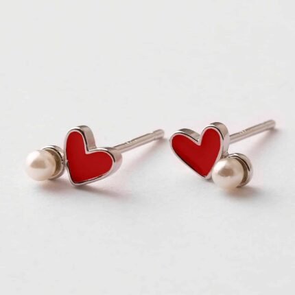 Pendientes infantil corazon - Malizzia