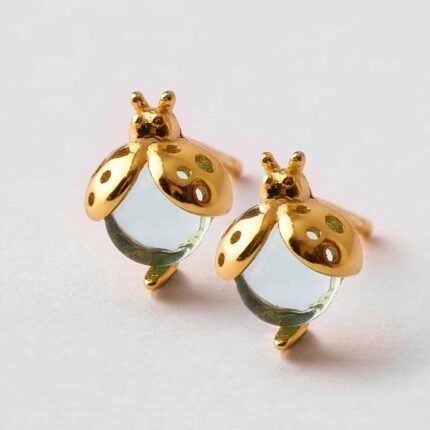 Pendientes infantil mariquita - Malizzia