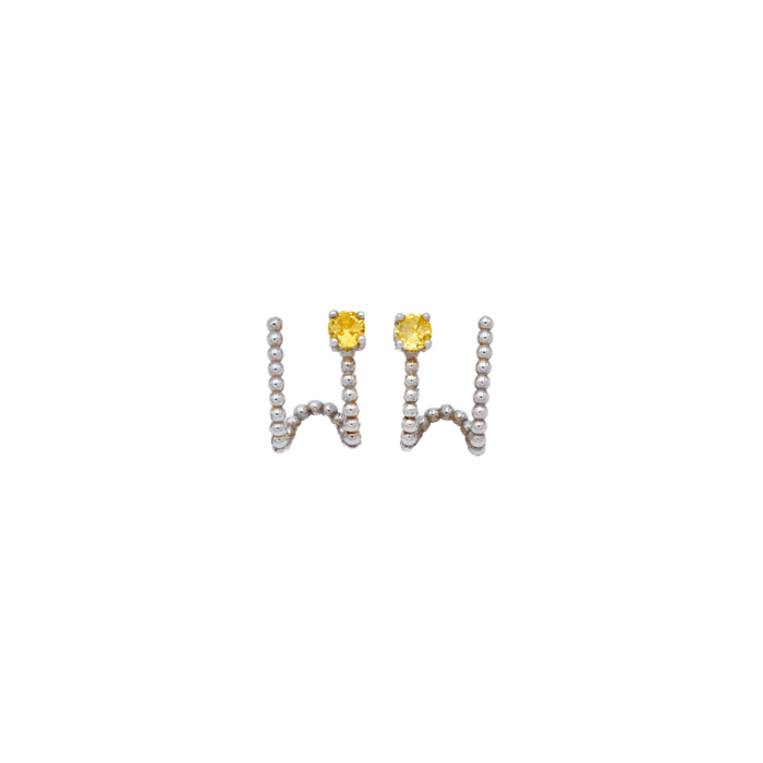 Pendientes Unique plata - Imagen 7