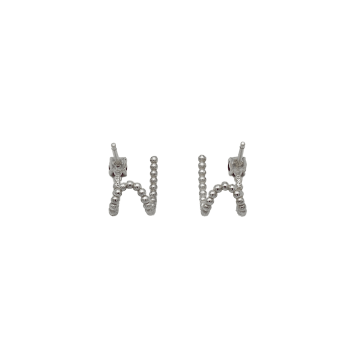 Pendientes Unique plata - Imagen 6