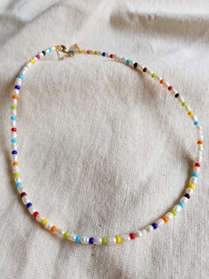 Collar perlas rainbow - Colette - Imagen 1