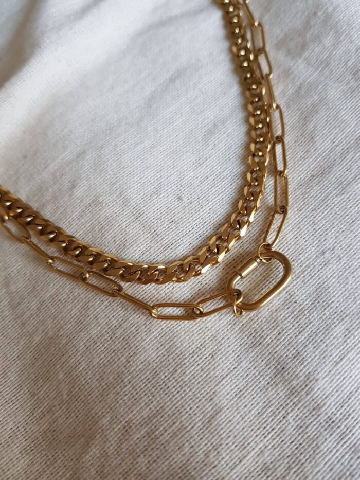 Collar doble charm - Colette - Imagen 1