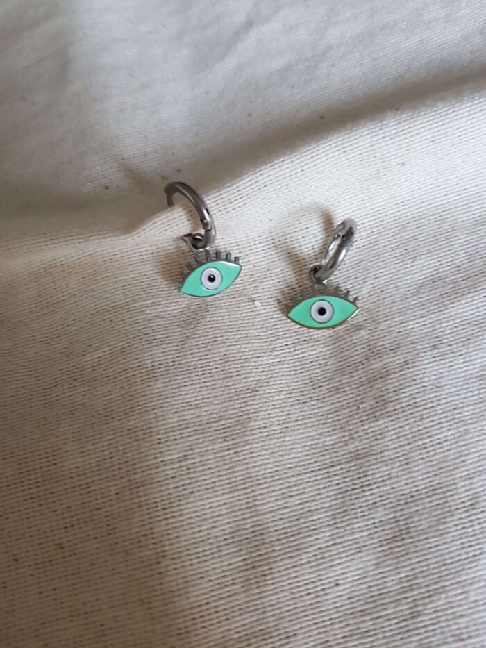 Aritos aquamarine eyes - Colette - Imagen 1