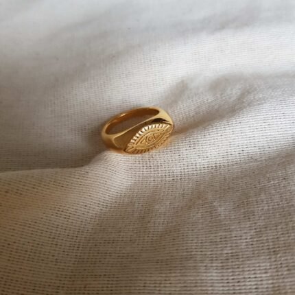 Anillo ojo gold - Colette