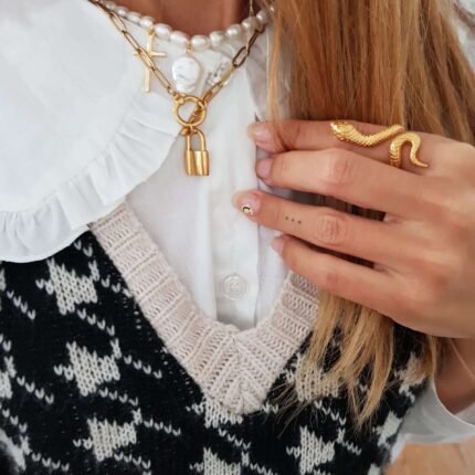 Anillo maxi snake - Colette - Imagen 2