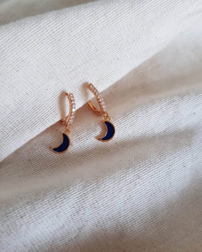 Aritos blue moon - Colette - Imagen 1
