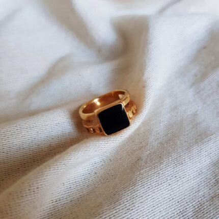 Anillo Onix chain - Colette