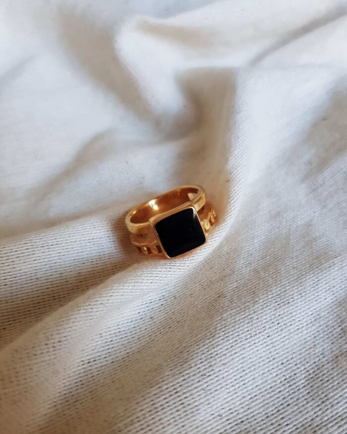 Anillo Onix chain - Colette - Imagen 1