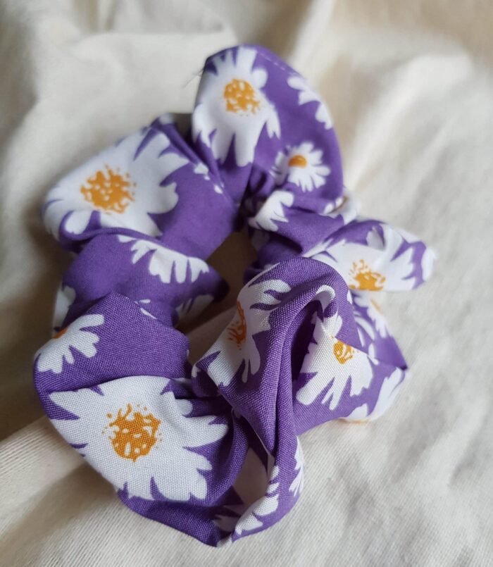 Accesorios para el pelo coletero flower purple - Colette - Imagen 1
